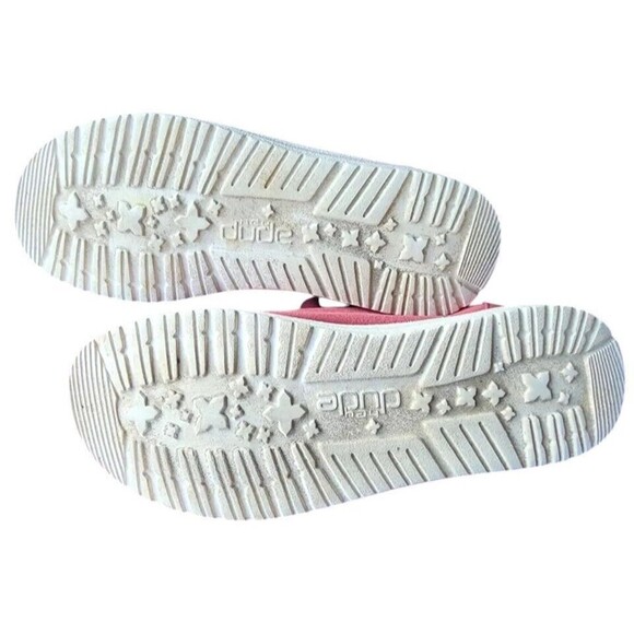 Hey Dude Wendy Rosette Size 6 Washable Comfort Shoes - Picture 5 of 7